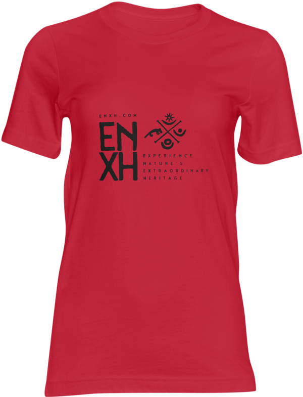 ENXH T-Shirt 100% Cotton Red - immagine 2